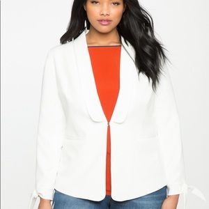 White ELOQUII Blazer size 24P